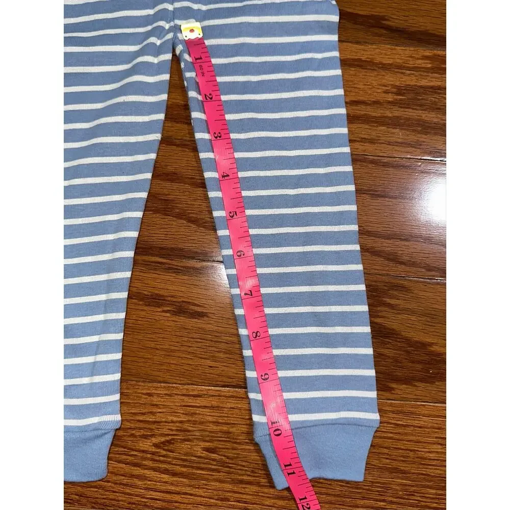 NWT Chickpea Pajamas Baby Boys Woodland Forest Striped Cotton Pajama Set 18M